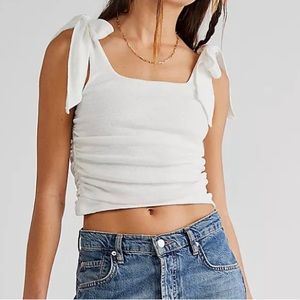 Free People Boulevard Tank Alabaster